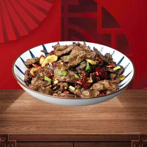 Spicy beef with vegetables